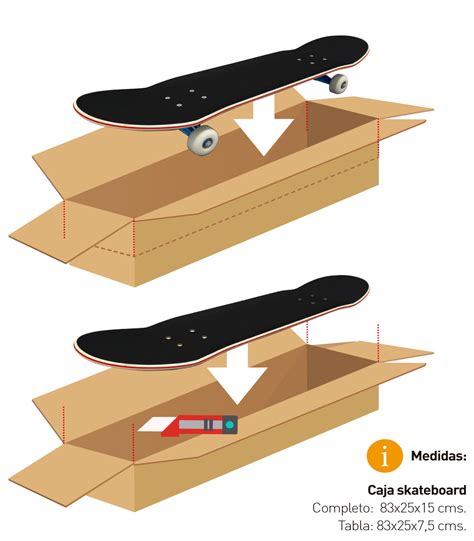 skateboard boxes